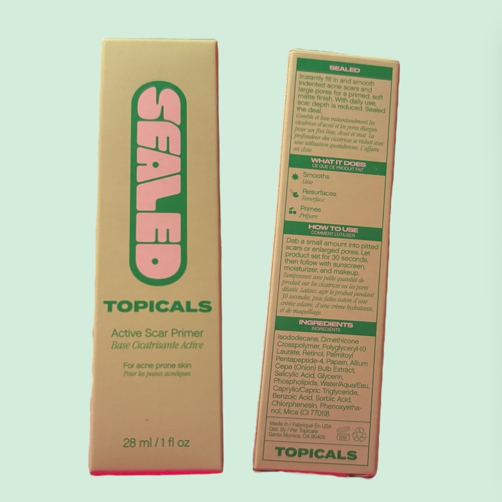 🤎 2 for $50 🤎 Topicals Sealed Active Scar Primer